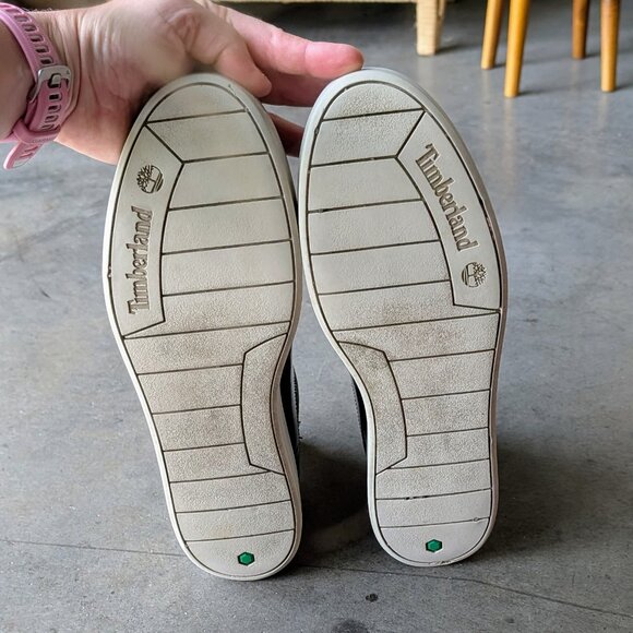 Timberland Black Patent Mayliss Chelsea Ankle Boots size 9.5 - Picture 8 of 8